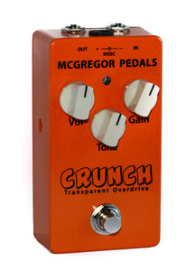 crunch transparent overdrive pedal